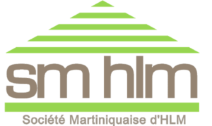 Logo SMHLM société martiniquaise d'HLM